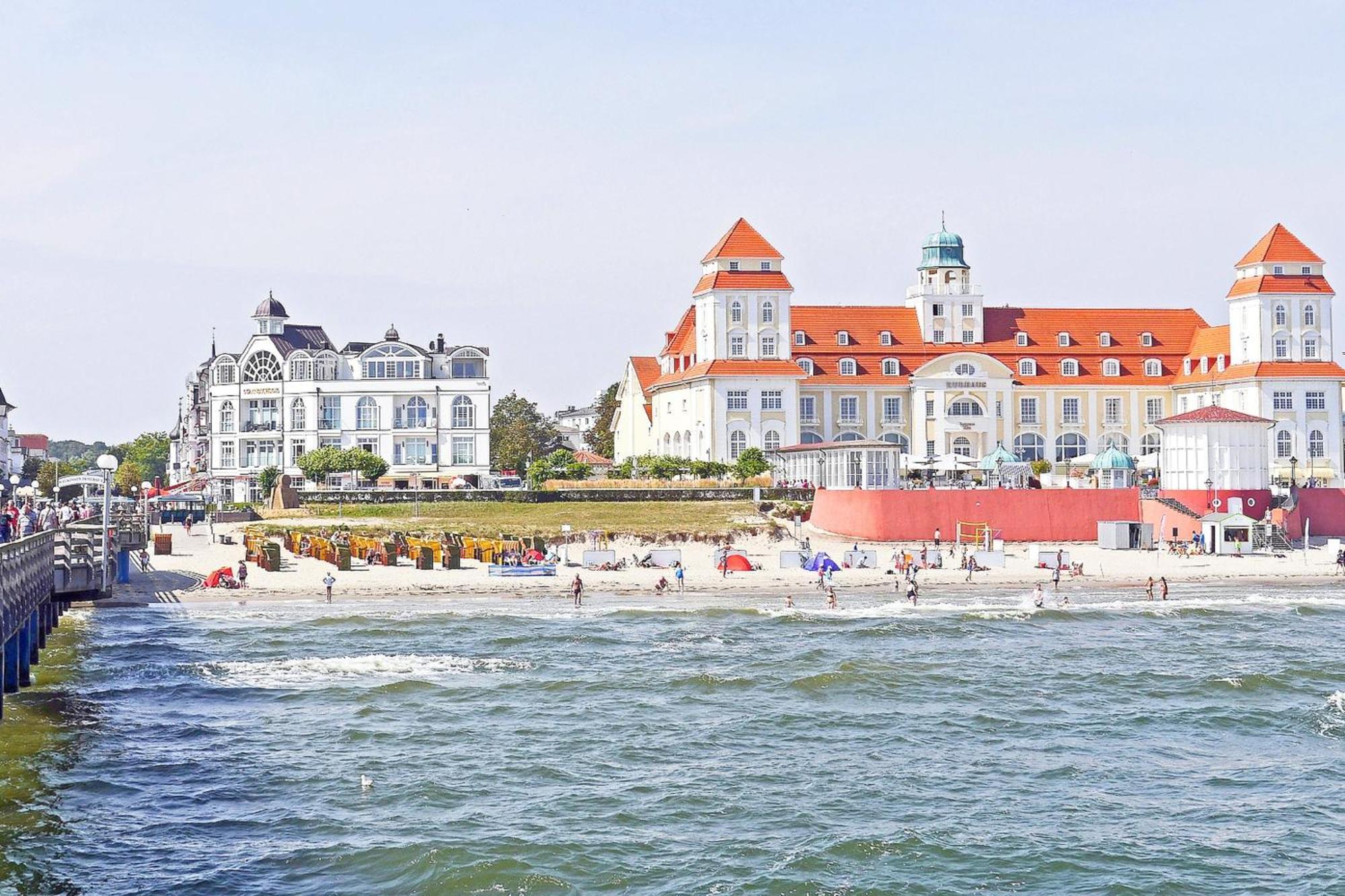 Aparthotel Ostsee Fewo 26 Balkon, Meerblick, Strand Binz Exterior photo